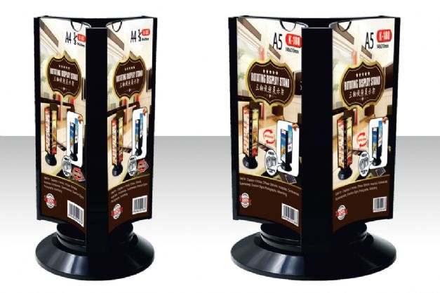 Dönebilen Menü Stand Dönebilen Menü Stand - Masaüstü Reklam Panoları